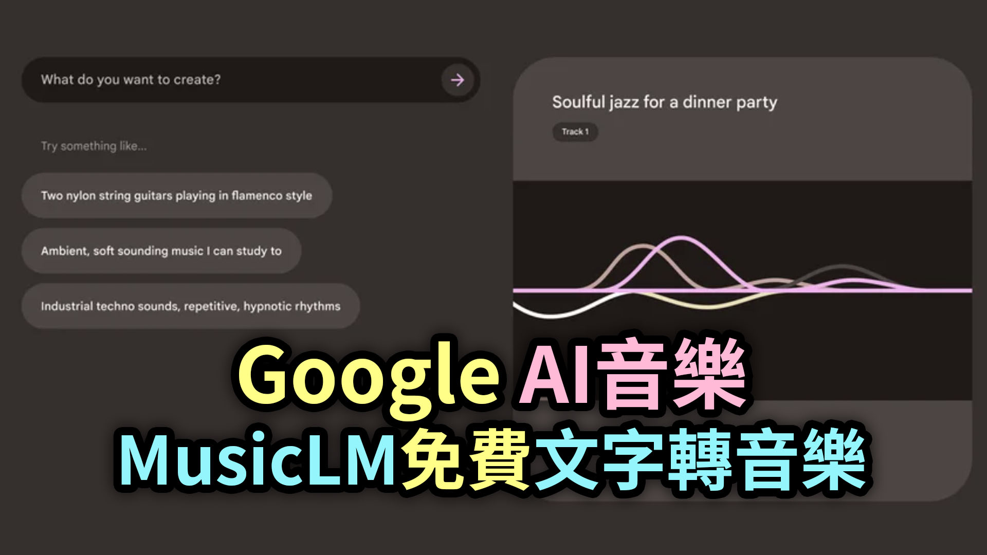 Google進軍AI音樂，登記免費試用MusicLM，體驗音樂版ChatGPT一鍵生成音樂！